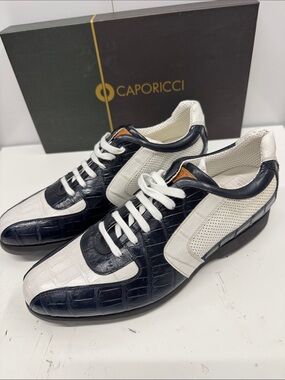 Caporicci 🐊 golf ⛳️ real genuine alligator size 9 one of a kind. 🇮🇹